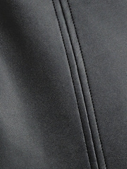 River Island Black High Waisted  Faux Leather Leggings - Image 6 of 6