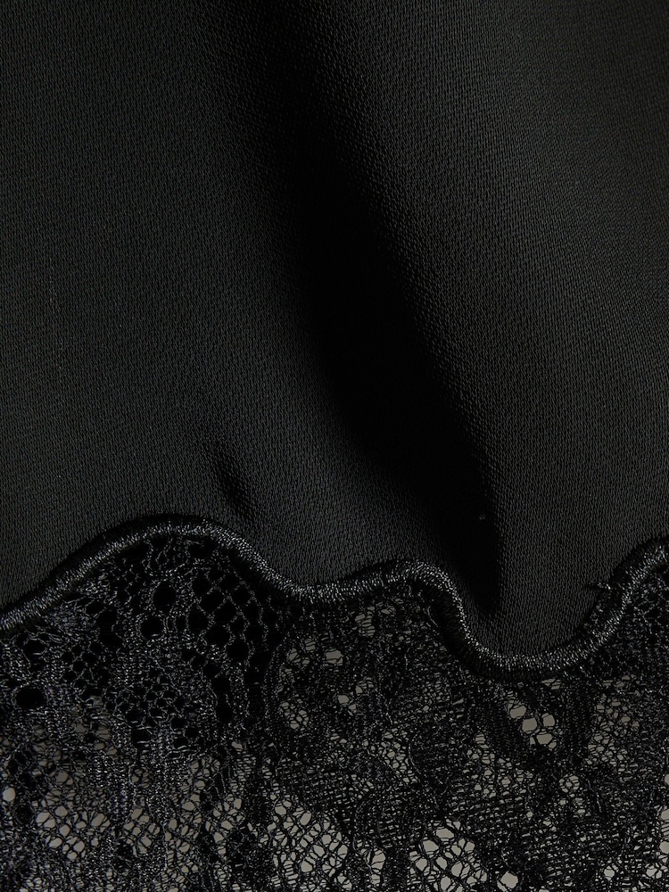 River Island Bluse mit Spitzeneinsatz - Bild 6 von 6