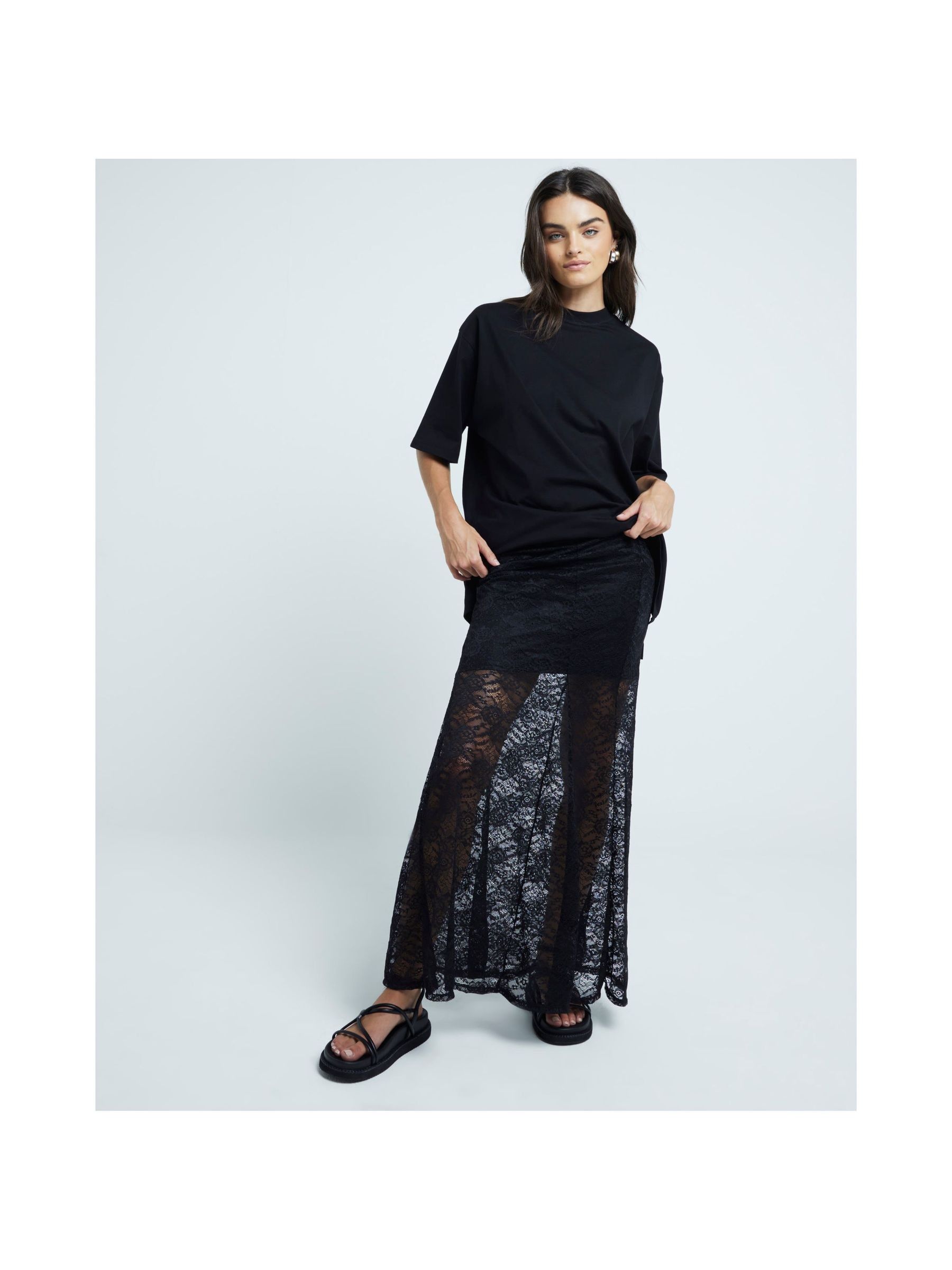 Skirt and top river island sales