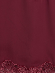 River Island Red Lace Insert Blouse - Image 6 of 6
