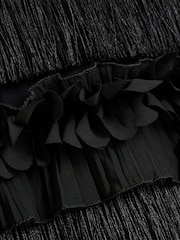 River Island Black Embellished 3D Floral T-Shirt - Image 4 of 4