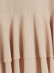 River Island Pink Petite Ruffle Blouse - Image 4 of 4