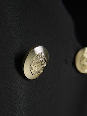 River Island Black Military Blazer - Image 4 of 4