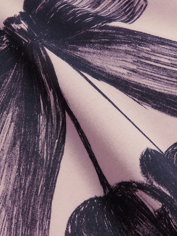 River Island חולצת טי עם הדפס דובדבן, %100 כותנה - תמונה 4 מתוך 4