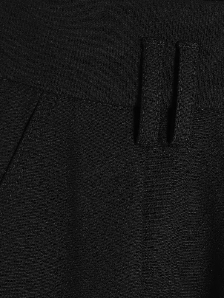 River Island Black Petite Wide Leg Trousers - Image 6 of 6