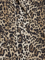 River Island Леопардовый оверсайз блейзер - Image 4 of 4
