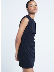 River Island Black Ruched Mini Dress - Image 2 of 4