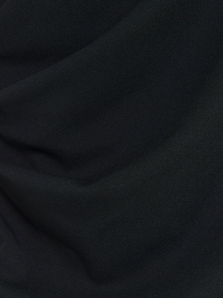 River Island Black Ruched Mini Dress - Image 4 of 4