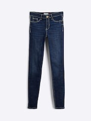 River Island Blue Mid Rise Bum Sculpt Skinny Jeans - Image 5 of 6