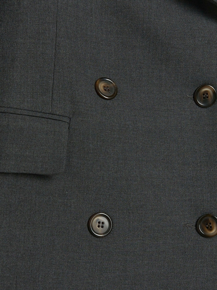River Island Grey Tailored Blazer - Image 4 of 4 River Island Grey Tailored Blazer - Image 4 of 4