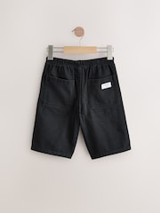 Mid Blue/Black Bermuda Pull On Denim Shorts 2 Pack (3-16yrs) - Image 3 of 6