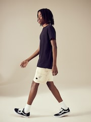 Ecru Graffiti Printed Single Cargo Shorts (3-16yrs) - Image 4 of 8
