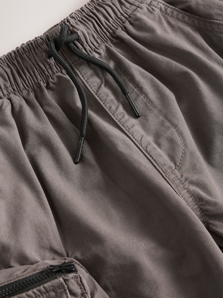Charcoal Grey Baggy Pocket Cargo Shorts (3-16yrs) - Image 8 of 8 Charcoal Grey Baggy Pocket Cargo Shorts (3-16yrs) - Image 8 of 8