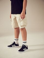 Neutral 3D Pocket Cargo Shorts (3-16yrs) - Image 1 of 9