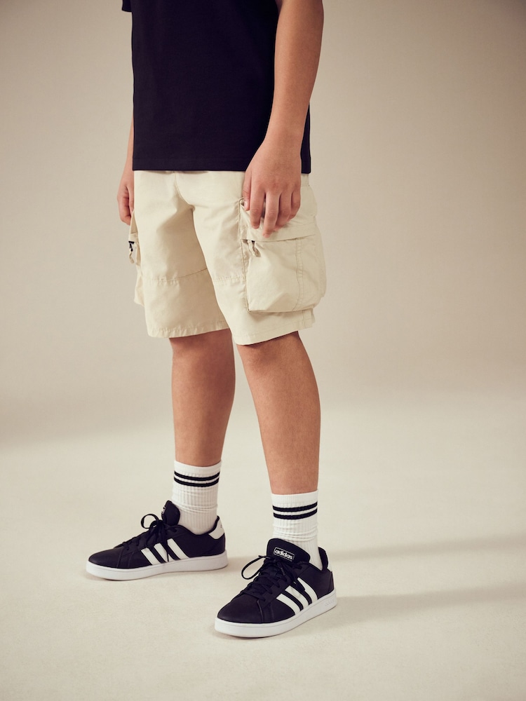Neutral 3D Pocket Cargo Shorts (3-16yrs) - Image 1 of 9