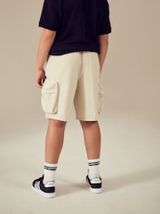 Neutral 3D Pocket Cargo Shorts (3-16yrs) - Image 2 of 9