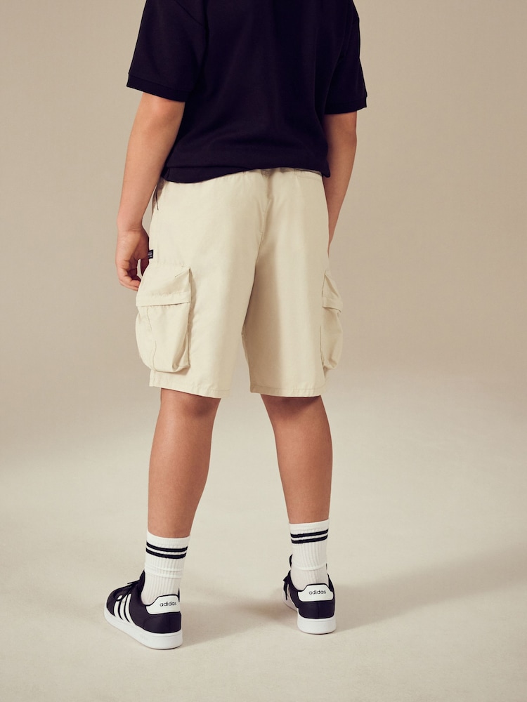 Neutral 3D Pocket Cargo Shorts (3-16yrs) - Image 2 of 9