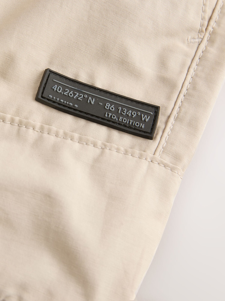 Neutral 3D Pocket Cargo Shorts (3-16yrs) - Image 9 of 9