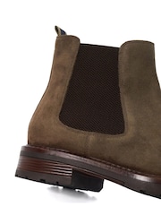 Braun - Dune London Cheltenham gebürstete Chelsea-Stiefel - Bild 5 von 5
