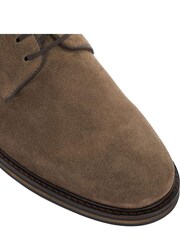 Dune London Brown Barrett Lace Up Gibson Shoes - Image 5 of 5