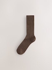 Rot/Grün/Braun - Gerippte Socken im 5er-Pack - Bild 2 von 8