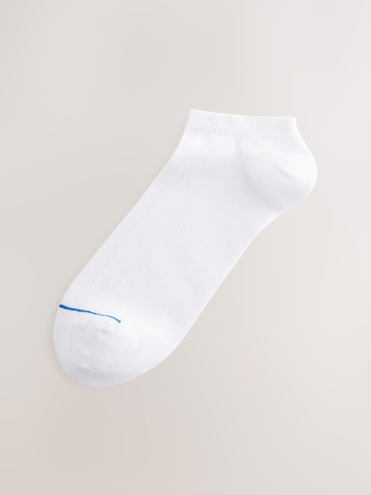White Signature Modal Trainer Socks 5 Pack - Image 2 of 8