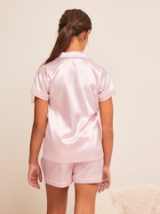 Rose - Pyjama Lipsy en satin - Image 3 de 4