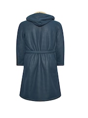 BadRhino Big & Tall Blue Waffle Borg Robe - Image 4 of 4