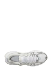 Nike White/Silver V2K Retro Runner Trainers - Image 10 of 15