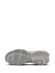Nike White/Silver V2K Retro Runner Trainers - Image 12 of 15