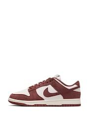 Nike Brown/Cream Dunk Low Trainers - Image 4 of 11