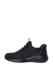 Skechers Black Bounder Brisk Burst School Trainers - Image 2 of 4