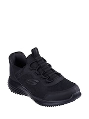 Skechers Black Bounder Brisk Burst School Trainers - Image 3 of 4