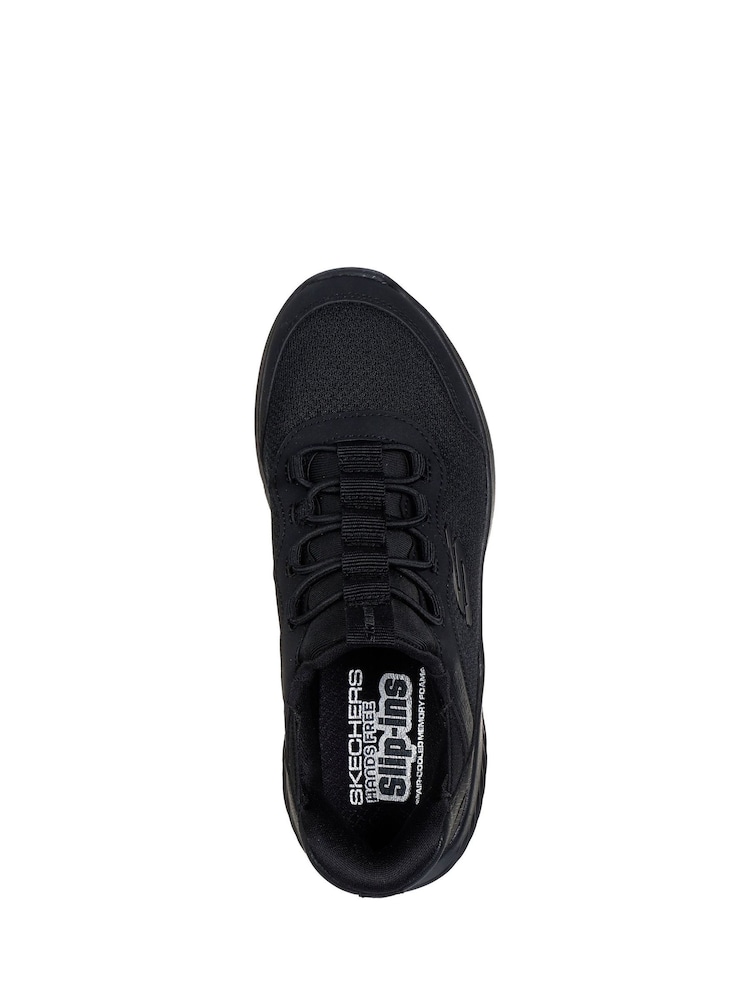 Skechers Black Bounder Brisk Burst School Trainers - Image 4 of 4