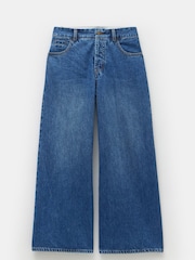 Hush Blue Ella Wide Leg Cropped Jeans - Image 5 of 5