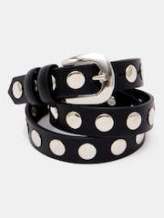 Hush Black Seren Studded Leather Belt - Image 2 of 4