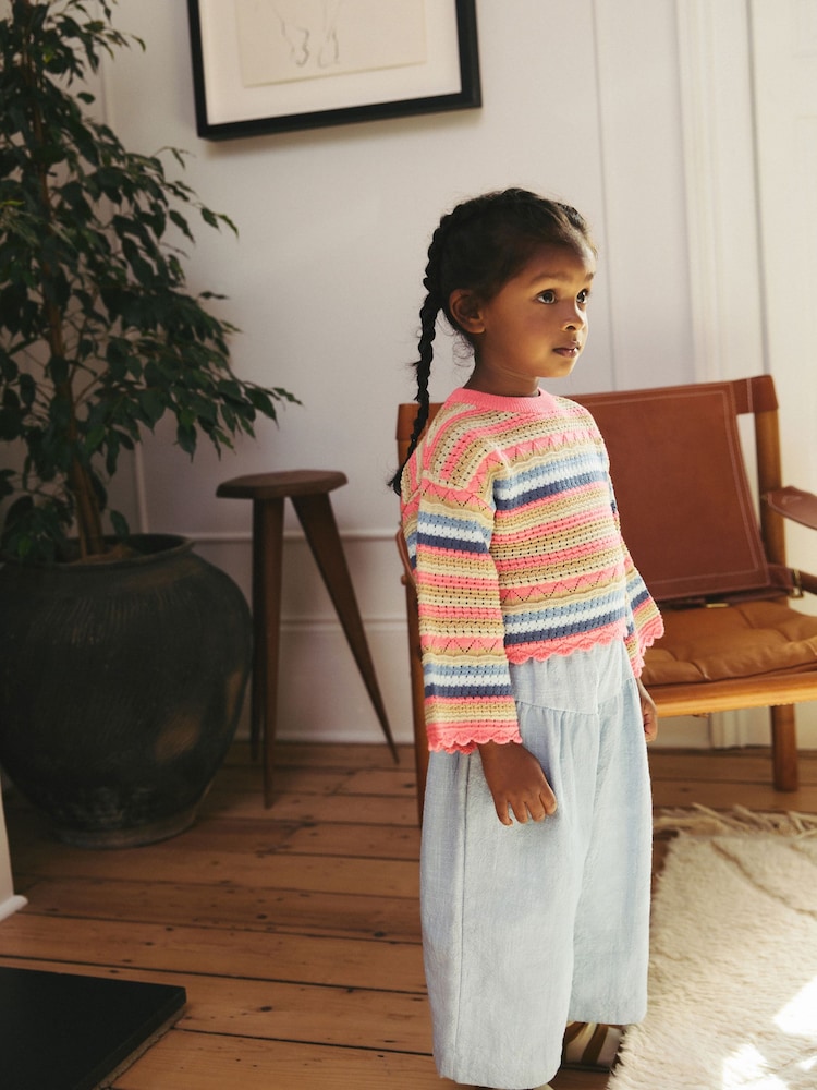Multi Stitch Jumper (3mths-7yrs) - Image 1 of 7
