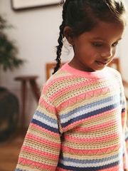 Multi Stitch Jumper (3mths-7yrs) - Image 3 of 7