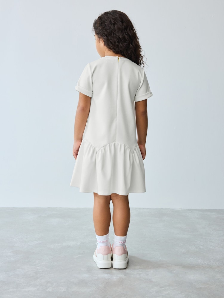 Baker by Ted Baker Peplum Hem Ponte Dress - Image 2 of 10