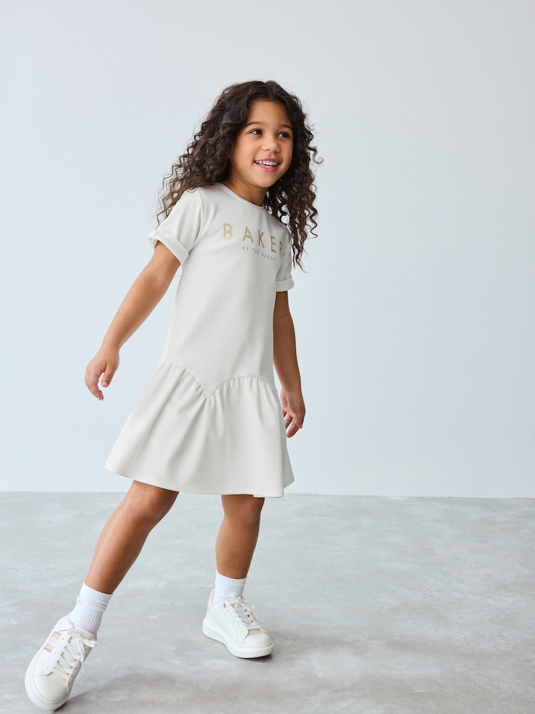 Baker by Ted Baker Peplum Hem Ponte Dress - Image 3 of 10