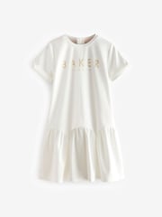 Baker by Ted Baker Peplum Hem Ponte Dress - Image 6 of 10