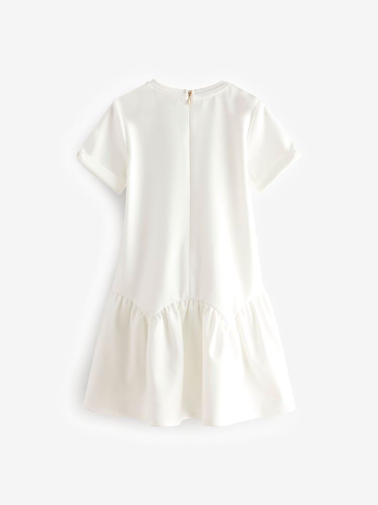 Baker by Ted Baker Peplum Hem Ponte Dress - Image 7 of 10