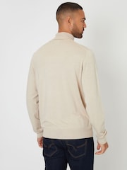 Threadbare Brown Knitted Roll Neck Jumper - Image 3 of 4