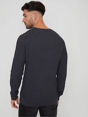 Threadbare Grey Mini Cable Knit Crew Neck Jumper - Image 2 of 4