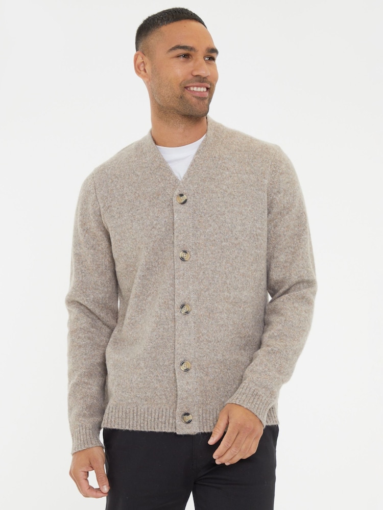 Nevtralno - Threadbare Pleten gumb gor pletena jopa - Slika 1 iz 4 Nevtralno - Threadbare Pleten gumb gor pletena jopa - Slika 1 iz 4