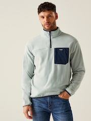 Regatta Grey Mens Frankie Half Zip Fleece - Image 1 of 7