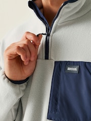 Regatta Grey Mens Frankie Half Zip Fleece - Image 4 of 7