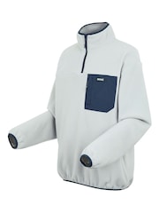 Regatta Grey Mens Frankie Half Zip Fleece - Image 7 of 7