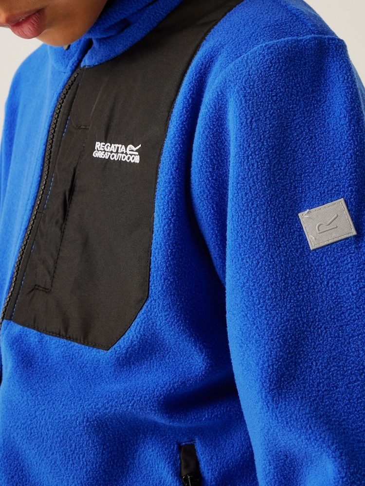 Regatta Blue Kids Frankie Full Zip Fleece - Image 4 of 7