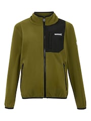 Зеленый - Regatta Kids Frankie Full Zip Fleece - Image 5 of 7